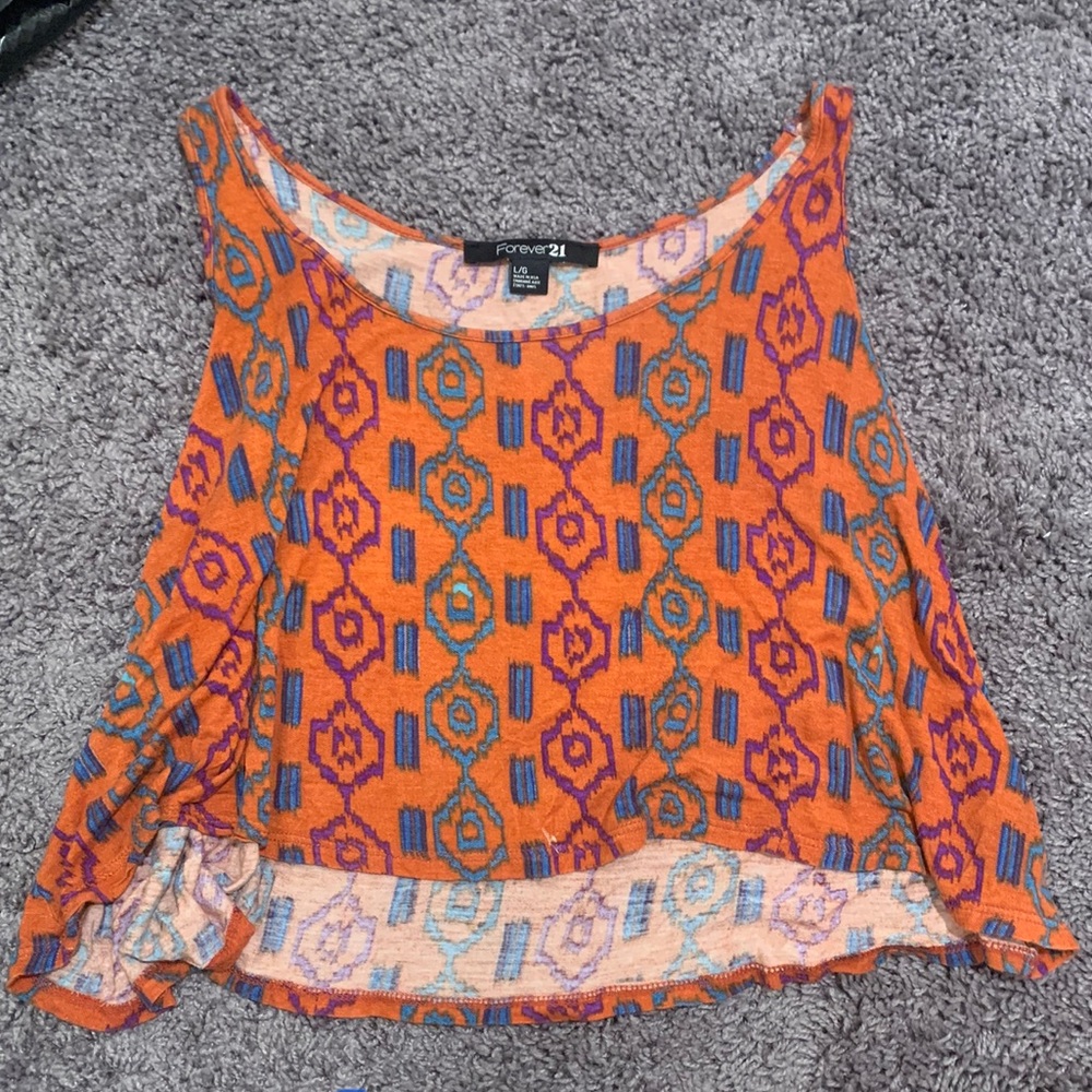 forever 21 cropped tank